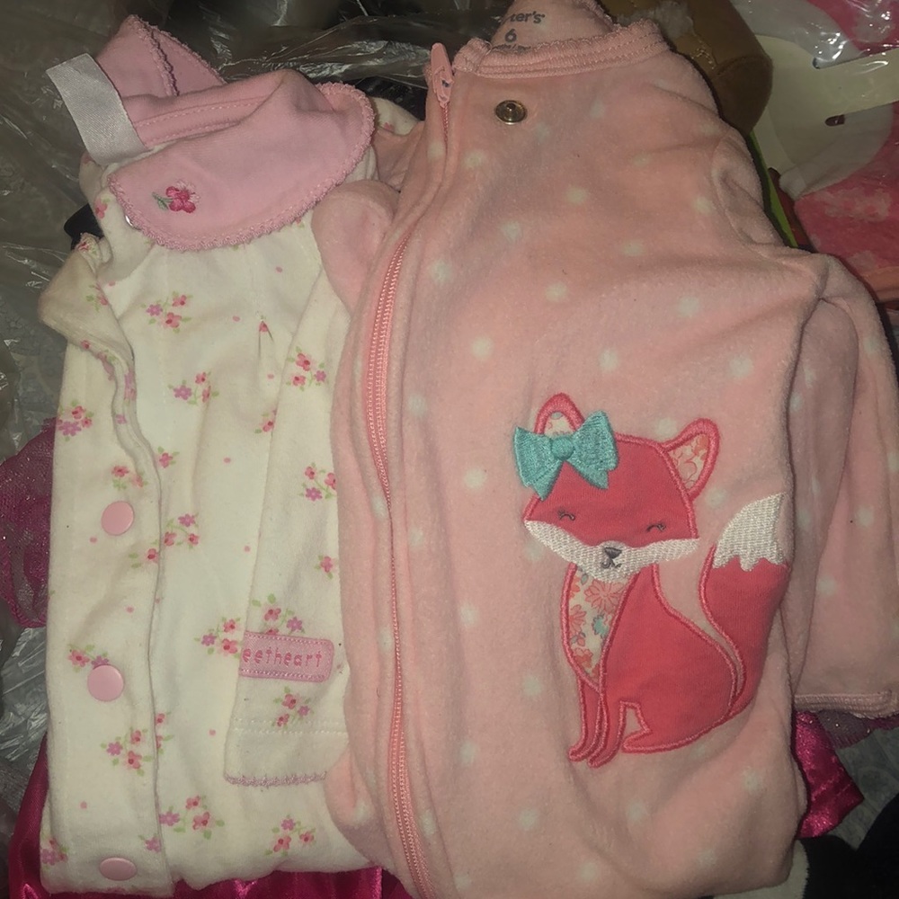 Carters Fleece & Regular Long Sleeve Footies